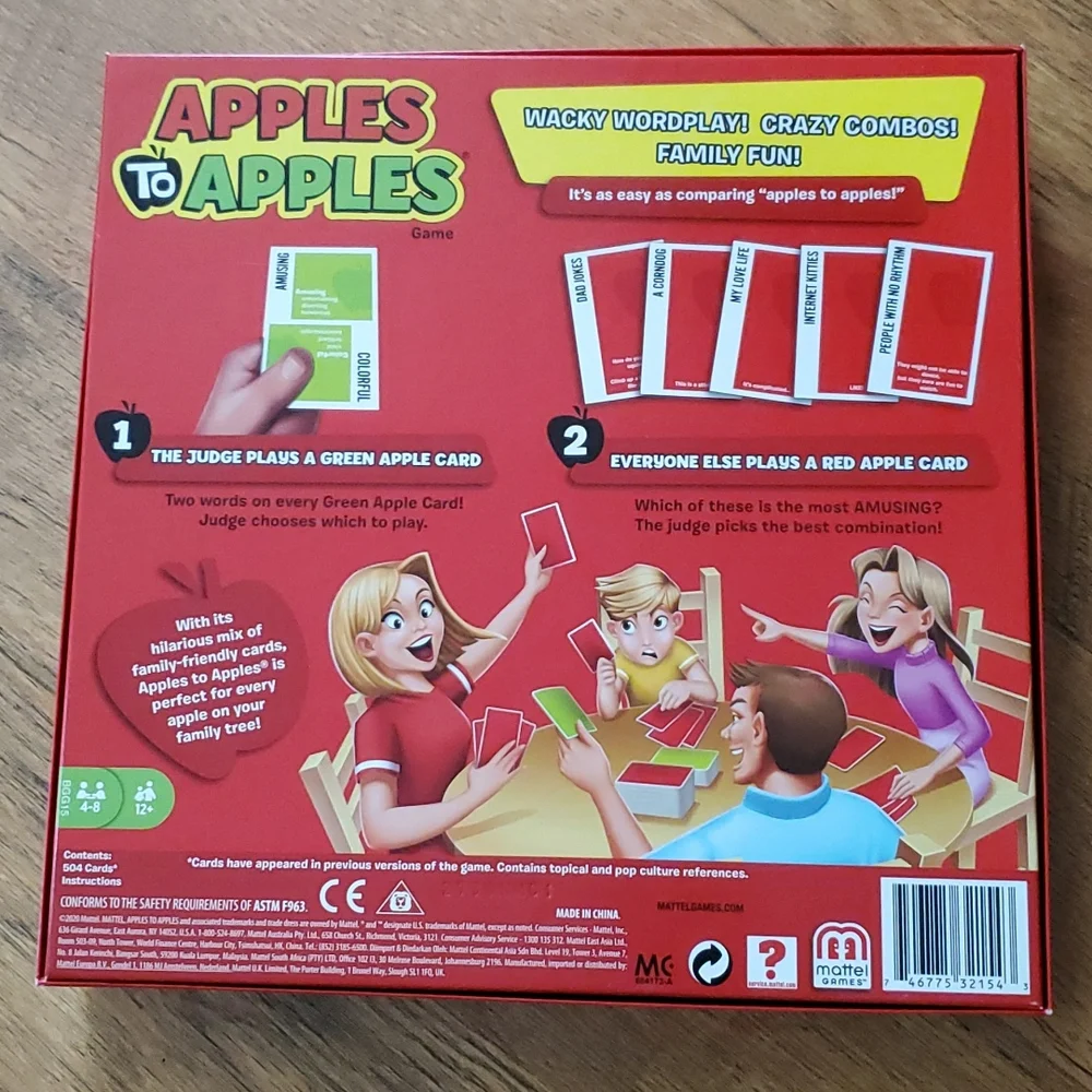 Mattel Apples to Apples game‎